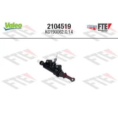 Precio Económico Cilindro maestro, embrague VALEO 2104519